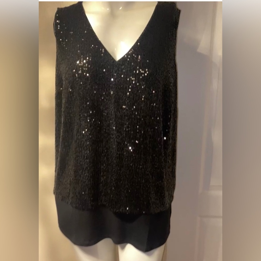 Brand New Top With Tags Michael kors sleeveless top size 1X - Picture 10 of 12